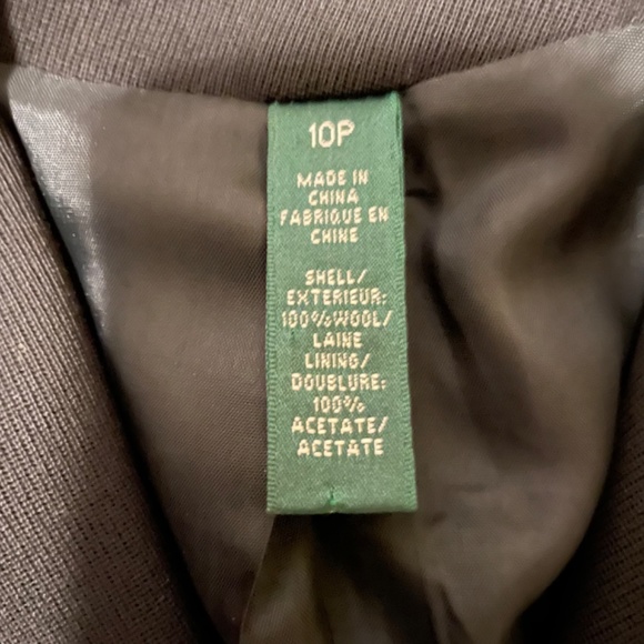 Vintage Ralph Lauren wool blend blazer - Picture 2 of 3